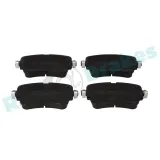 Bremsbelagsatz, Scheibenbremse Hinterachse RAP BRAKES R-P1507