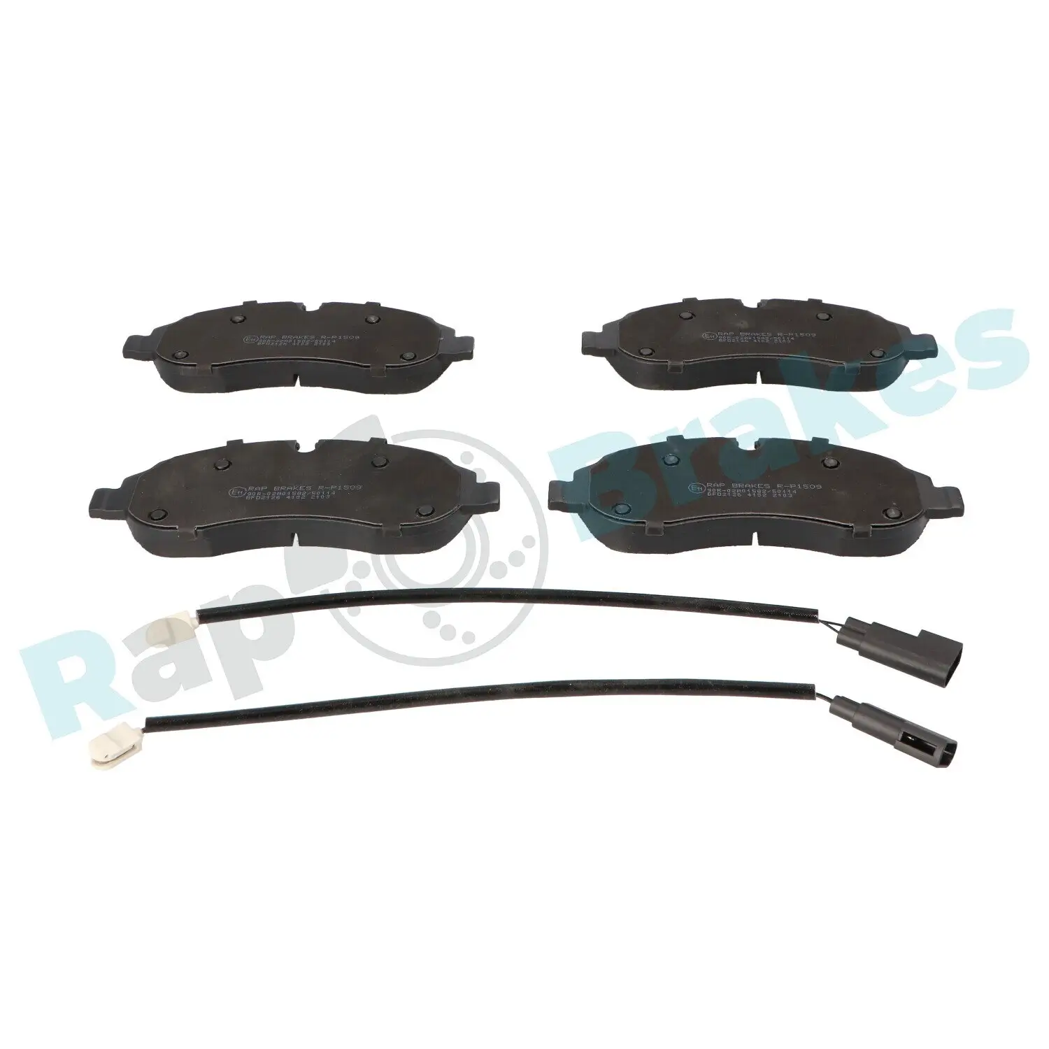 Bremsbelagsatz, Scheibenbremse Vorderachse RAP BRAKES R-P1509