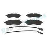 Bremsbelagsatz, Scheibenbremse Vorderachse RAP BRAKES R-P1509