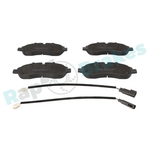 Bremsbelagsatz, Scheibenbremse Vorderachse RAP BRAKES R-P1509 Bild Bremsbelagsatz, Scheibenbremse Vorderachse RAP BRAKES R-P1509