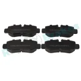 Bremsbelagsatz, Scheibenbremse Hinterachse RAP BRAKES R-P1511