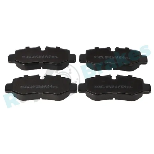 Bremsbelagsatz, Scheibenbremse Hinterachse RAP BRAKES R-P1511 Bild Bremsbelagsatz, Scheibenbremse Hinterachse RAP BRAKES R-P1511