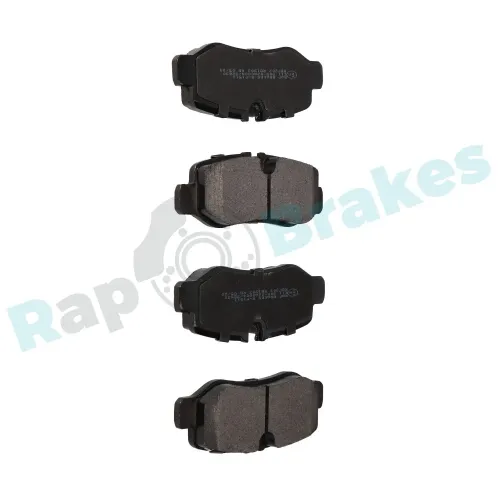 Bremsbelagsatz, Scheibenbremse Hinterachse RAP BRAKES R-P1511 Bild Bremsbelagsatz, Scheibenbremse Hinterachse RAP BRAKES R-P1511