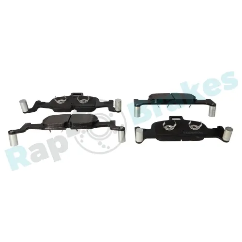 Bremsbelagsatz, Scheibenbremse Vorderachse RAP BRAKES R-P1512 Bild Bremsbelagsatz, Scheibenbremse Vorderachse RAP BRAKES R-P1512