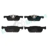 Bremsbelagsatz, Scheibenbremse Vorderachse RAP BRAKES R-P1517 Bild Bremsbelagsatz, Scheibenbremse Vorderachse RAP BRAKES R-P1517