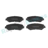 Bremsbelagsatz, Scheibenbremse Vorderachse RAP BRAKES R-P1521