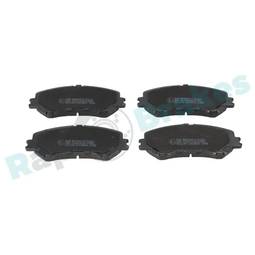 Bremsbelagsatz, Scheibenbremse Vorderachse RAP BRAKES R-P1521 Bild Bremsbelagsatz, Scheibenbremse Vorderachse RAP BRAKES R-P1521