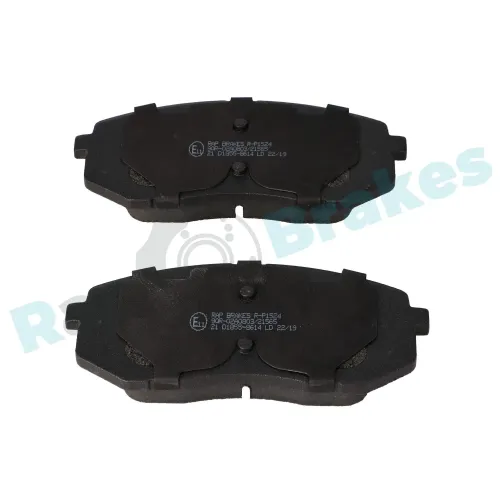 Bremsbelagsatz, Scheibenbremse Vorderachse RAP BRAKES R-P1524 Bild Bremsbelagsatz, Scheibenbremse Vorderachse RAP BRAKES R-P1524