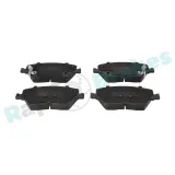 Bremsbelagsatz, Scheibenbremse Vorderachse RAP BRAKES R-P1533