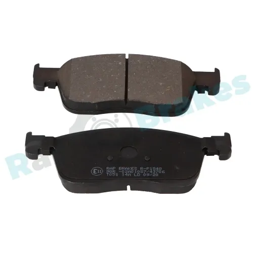 Bremsbelagsatz, Scheibenbremse Vorderachse RAP BRAKES R-P1548 Bild Bremsbelagsatz, Scheibenbremse Vorderachse RAP BRAKES R-P1548