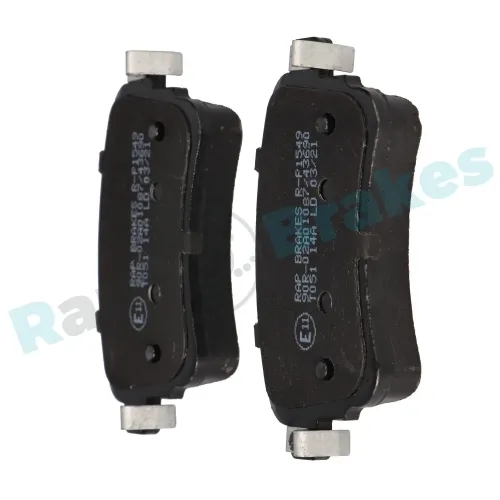 Bremsbelagsatz, Scheibenbremse Hinterachse RAP BRAKES R-P1549 Bild Bremsbelagsatz, Scheibenbremse Hinterachse RAP BRAKES R-P1549