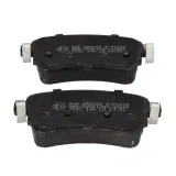 Bremsbelagsatz, Scheibenbremse Hinterachse RAP BRAKES R-P1549