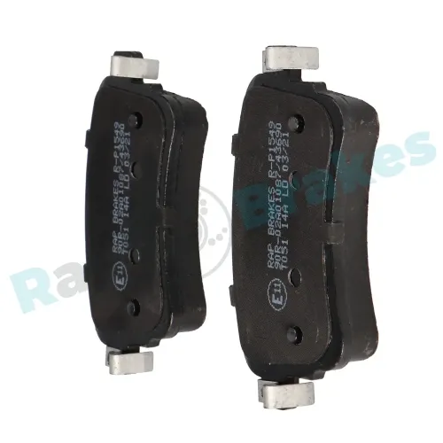 Bremsbelagsatz, Scheibenbremse Hinterachse RAP BRAKES R-P1549 Bild Bremsbelagsatz, Scheibenbremse Hinterachse RAP BRAKES R-P1549