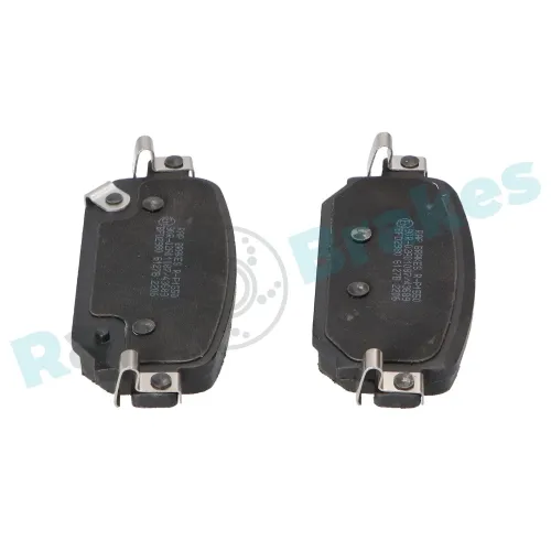 Bremsbelagsatz, Scheibenbremse Hinterachse RAP BRAKES R-P1550 Bild Bremsbelagsatz, Scheibenbremse Hinterachse RAP BRAKES R-P1550