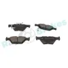 Bremsbelagsatz, Scheibenbremse Hinterachse RAP BRAKES R-P1551 Bild Bremsbelagsatz, Scheibenbremse Hinterachse RAP BRAKES R-P1551