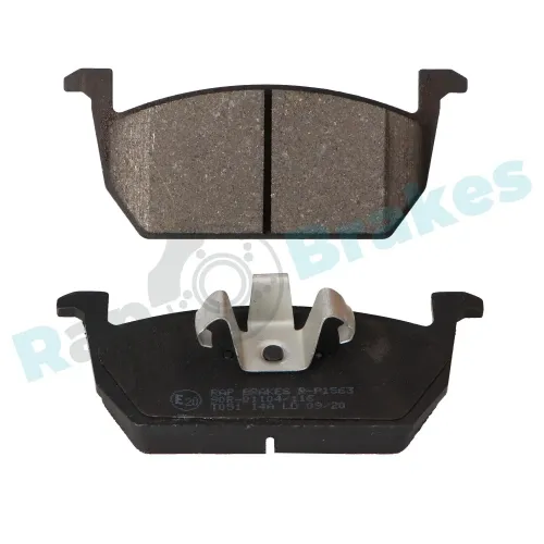 Bremsbelagsatz, Scheibenbremse Vorderachse RAP BRAKES R-P1563 Bild Bremsbelagsatz, Scheibenbremse Vorderachse RAP BRAKES R-P1563