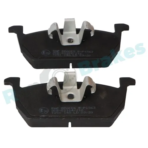 Bremsbelagsatz, Scheibenbremse Vorderachse RAP BRAKES R-P1563 Bild Bremsbelagsatz, Scheibenbremse Vorderachse RAP BRAKES R-P1563