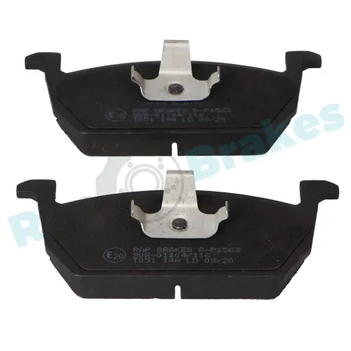 Bremsbelagsatz, Scheibenbremse Vorderachse RAP BRAKES R-P1563 Bild Bremsbelagsatz, Scheibenbremse Vorderachse RAP BRAKES R-P1563