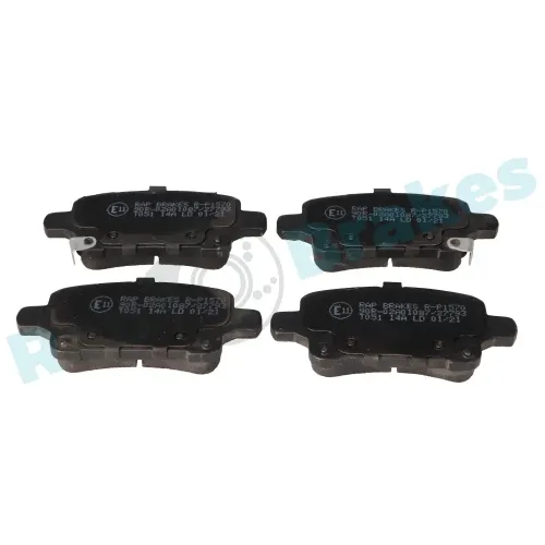 Bremsbelagsatz, Scheibenbremse Hinterachse RAP BRAKES R-P1570 Bild Bremsbelagsatz, Scheibenbremse Hinterachse RAP BRAKES R-P1570