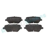 Bremsbelagsatz, Scheibenbremse Hinterachse RAP BRAKES R-P1576