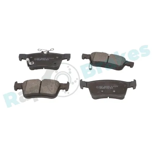 Bremsbelagsatz, Scheibenbremse Hinterachse RAP BRAKES R-P1578 Bild Bremsbelagsatz, Scheibenbremse Hinterachse RAP BRAKES R-P1578