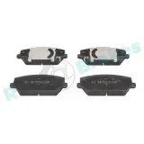 Bremsbelagsatz, Scheibenbremse Vorderachse RAP BRAKES R-P1590