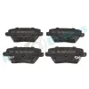 Bremsbelagsatz, Scheibenbremse Hinterachse RAP BRAKES R-P1592