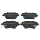 Bremsbelagsatz, Scheibenbremse Hinterachse RAP BRAKES R-P1592