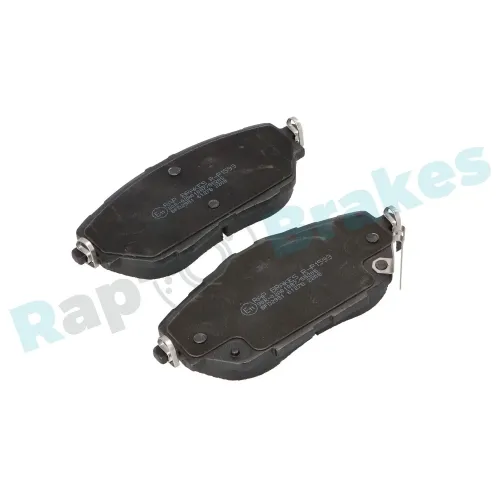Bremsbelagsatz, Scheibenbremse Vorderachse RAP BRAKES R-P1593 Bild Bremsbelagsatz, Scheibenbremse Vorderachse RAP BRAKES R-P1593