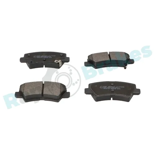 Bremsbelagsatz, Scheibenbremse Hinterachse RAP BRAKES R-P1596 Bild Bremsbelagsatz, Scheibenbremse Hinterachse RAP BRAKES R-P1596