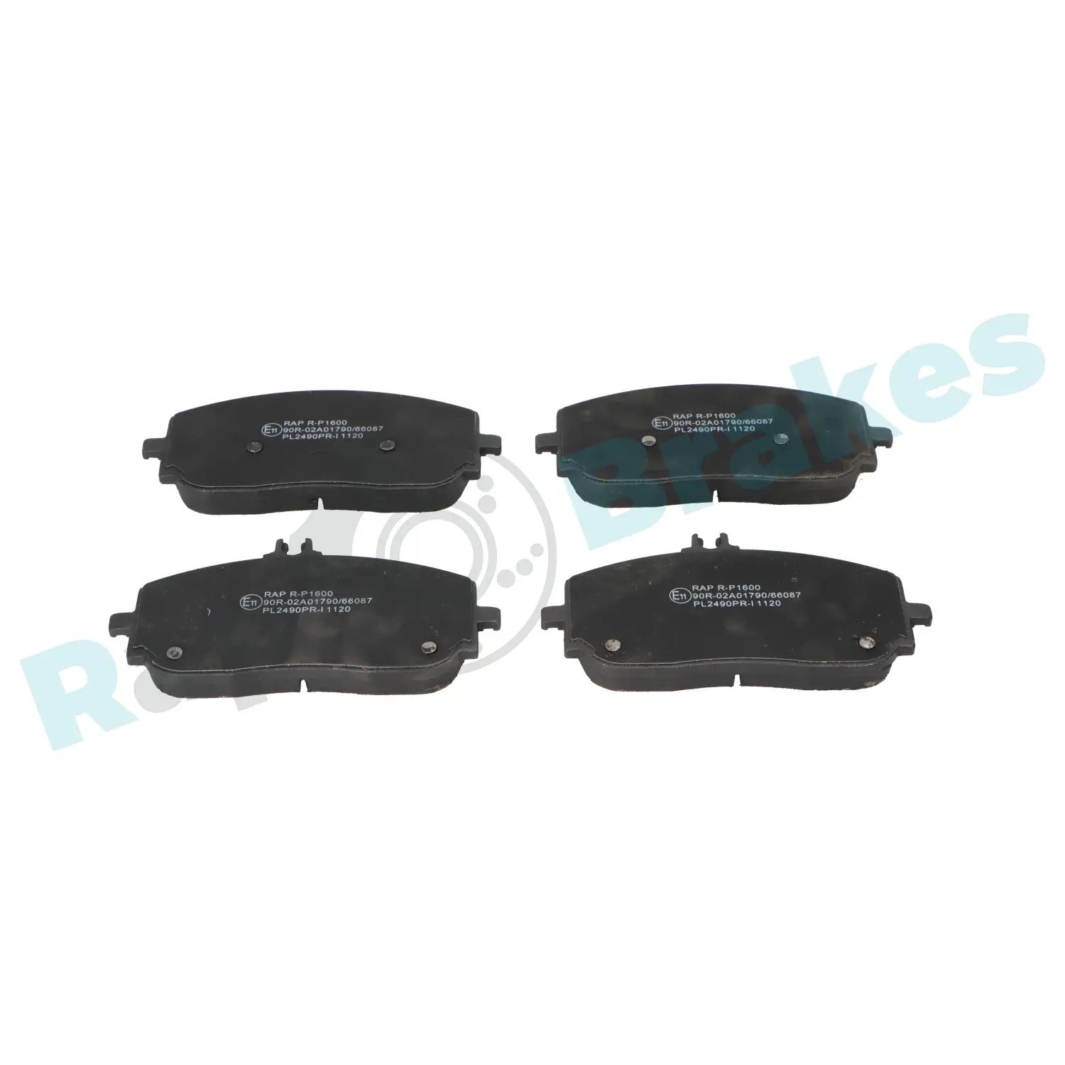 Bremsbelagsatz, Scheibenbremse Vorderachse RAP BRAKES R-P1600