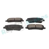 Bremsbelagsatz, Scheibenbremse Hinterachse RAP BRAKES R-P1604