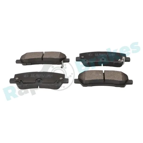 Bremsbelagsatz, Scheibenbremse Hinterachse RAP BRAKES R-P1604 Bild Bremsbelagsatz, Scheibenbremse Hinterachse RAP BRAKES R-P1604