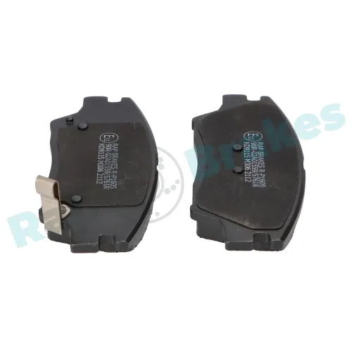 Bremsbelagsatz, Scheibenbremse Vorderachse RAP BRAKES R-P1605 Bild Bremsbelagsatz, Scheibenbremse Vorderachse RAP BRAKES R-P1605