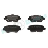 Bremsbelagsatz, Scheibenbremse Vorderachse RAP BRAKES R-P1609