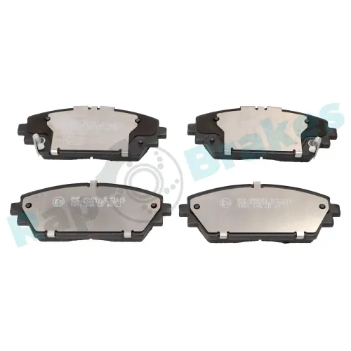 Bremsbelagsatz, Scheibenbremse Vorderachse RAP BRAKES R-P1610 Bild Bremsbelagsatz, Scheibenbremse Vorderachse RAP BRAKES R-P1610