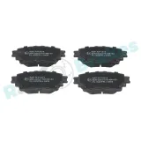 Bremsbelagsatz, Scheibenbremse Hinterachse RAP BRAKES R-P1614