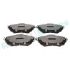 Bremsbelagsatz, Scheibenbremse Vorderachse RAP BRAKES R-P1615