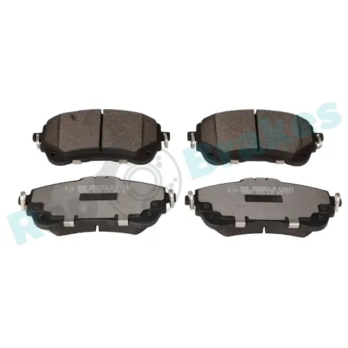 Bremsbelagsatz, Scheibenbremse Vorderachse RAP BRAKES R-P1615 Bild Bremsbelagsatz, Scheibenbremse Vorderachse RAP BRAKES R-P1615