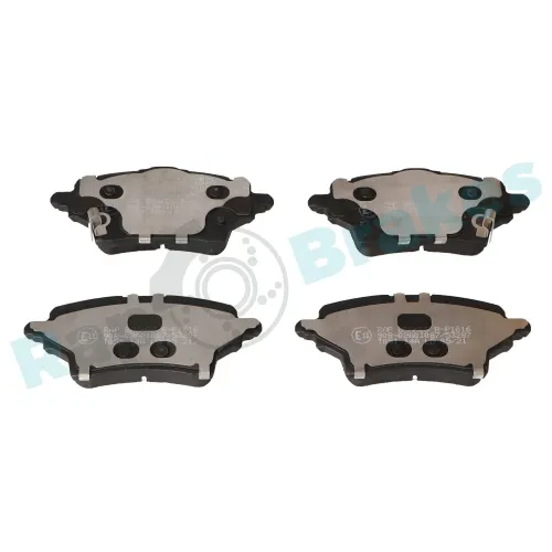 Bremsbelagsatz, Scheibenbremse Hinterachse RAP BRAKES R-P1616 Bild Bremsbelagsatz, Scheibenbremse Hinterachse RAP BRAKES R-P1616