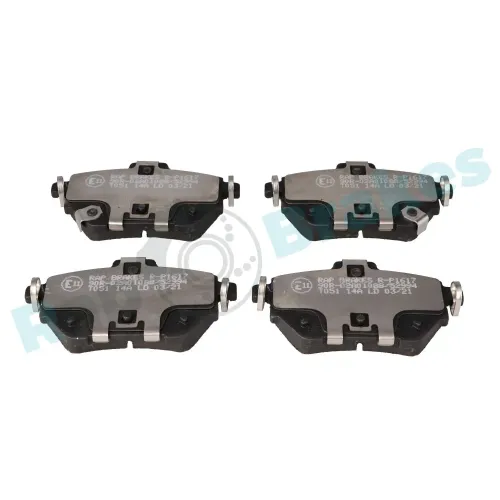 Bremsbelagsatz, Scheibenbremse Hinterachse RAP BRAKES R-P1617 Bild Bremsbelagsatz, Scheibenbremse Hinterachse RAP BRAKES R-P1617