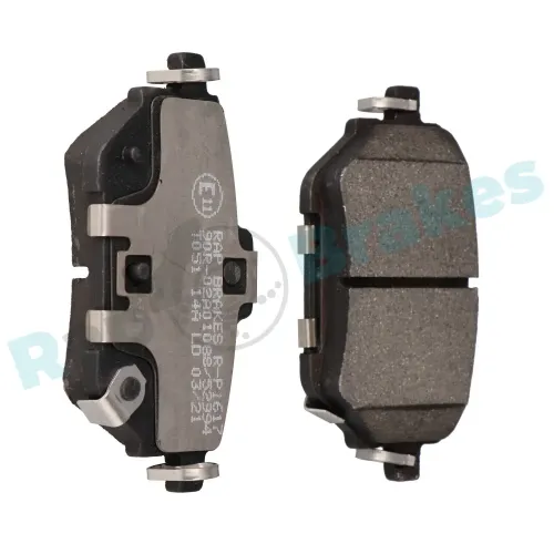 Bremsbelagsatz, Scheibenbremse Hinterachse RAP BRAKES R-P1617 Bild Bremsbelagsatz, Scheibenbremse Hinterachse RAP BRAKES R-P1617