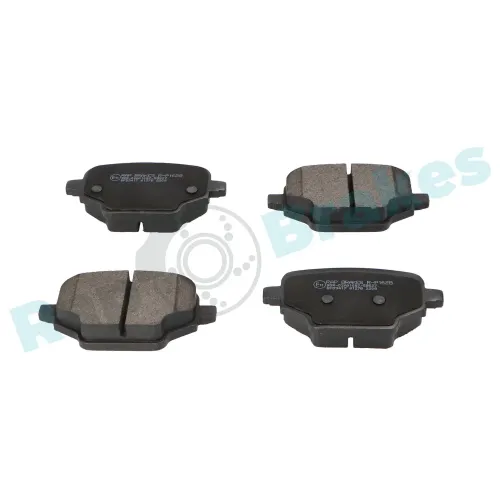 Bremsbelagsatz, Scheibenbremse Hinterachse RAP BRAKES R-P1628 Bild Bremsbelagsatz, Scheibenbremse Hinterachse RAP BRAKES R-P1628