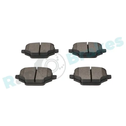 Bremsbelagsatz, Scheibenbremse Hinterachse RAP BRAKES R-P1628 Bild Bremsbelagsatz, Scheibenbremse Hinterachse RAP BRAKES R-P1628