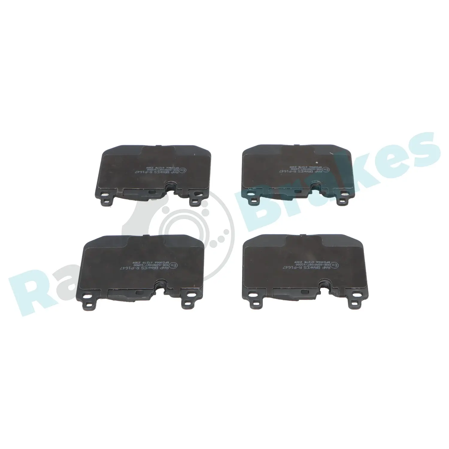 Bremsbelagsatz, Scheibenbremse Vorderachse RAP BRAKES R-P1647