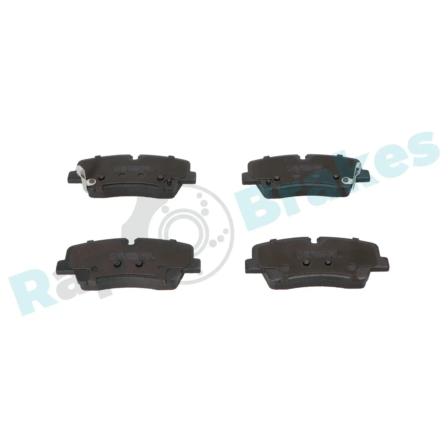 Bremsbelagsatz, Scheibenbremse Hinterachse RAP BRAKES R-P1648