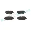 Bremsbelagsatz, Scheibenbremse Hinterachse RAP BRAKES R-P1648