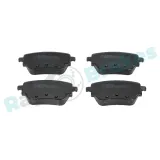 Bremsbelagsatz, Scheibenbremse Hinterachse RAP BRAKES R-P1650