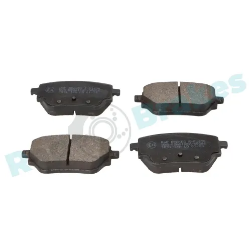 Bremsbelagsatz, Scheibenbremse Hinterachse RAP BRAKES R-P1650 Bild Bremsbelagsatz, Scheibenbremse Hinterachse RAP BRAKES R-P1650