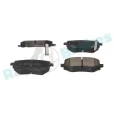 Bremsbelagsatz, Scheibenbremse Hinterachse RAP BRAKES R-P1652